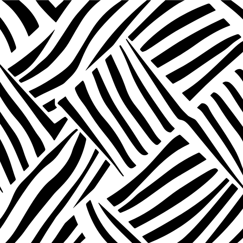 Zebra Squared  -  [Custom printed at R560/m²]