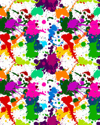 Paint Splatter  -  [Custom printed at R598/m²]