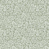 Sage green botanical wallpaper with a seamless repeat, featuring white leafy sprigs in a simple, elegant pattern.