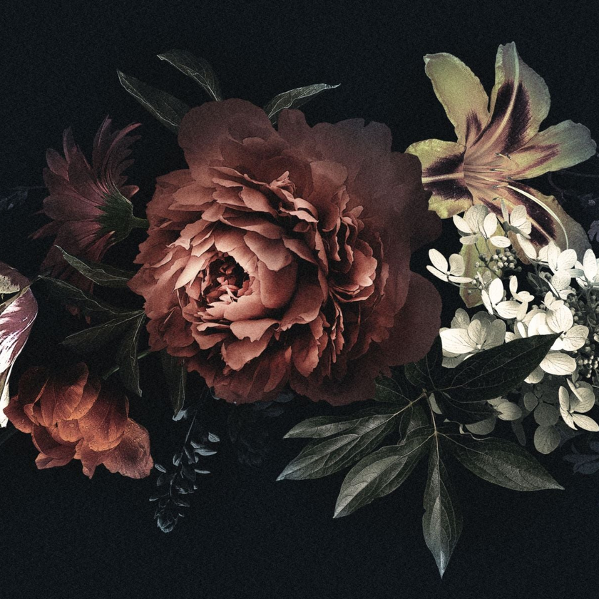 Vintage Bouquet  -  [Custom printed at R560/m²]