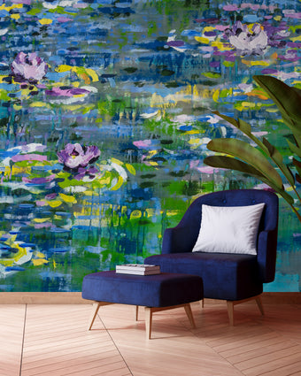 On the Pond by South Africa Artist Bev Michel