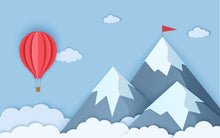 Load image into Gallery viewer, Hot Air Balloons in the Mountains  -  [Custom printed at R560/m²]
