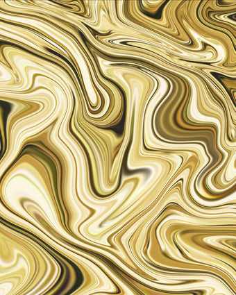 Abstract Gold Mercury  -  [Custom printed at R598/m²]