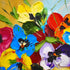 Painted Pansy  -  [Custom printed at R560/m²]