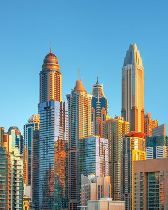 Golden Dubai  -  [Custom printed at R598/m²]