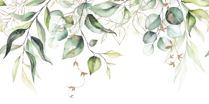 Hanging Leaves  -  [Custom printed at R560/m²]