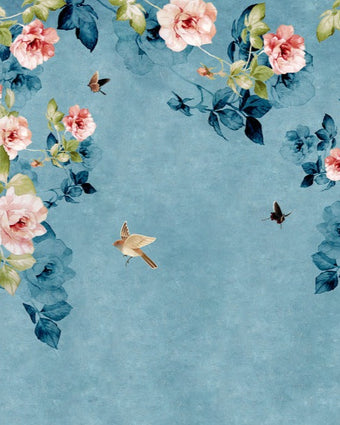 Hanging Colorful Floral  -  [Custom printed at R598/m²]