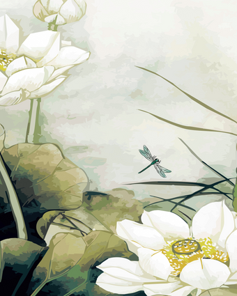 Once upon a Lily  -  [Custom printed at R598/m²]