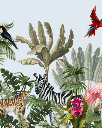 Mighty Jungle  -  [Custom printed at R598/m²]