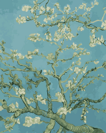 Impressionist Blossoms -  [Custom printed at R598/m²]