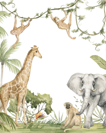 Gentle Jungle  -  [Custom printed at R598/m²]