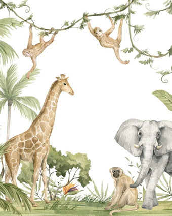 Gentle Jungle  -  [Custom printed at R598/m²]