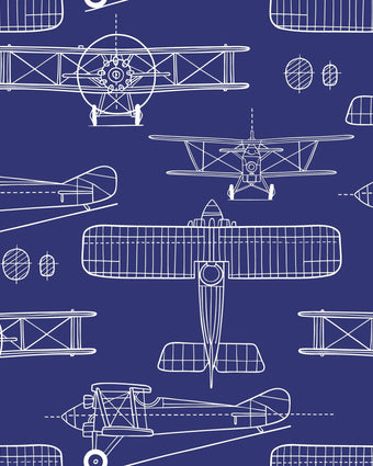 Taking Off  - Blue -  [Custom printed at R598/m²]