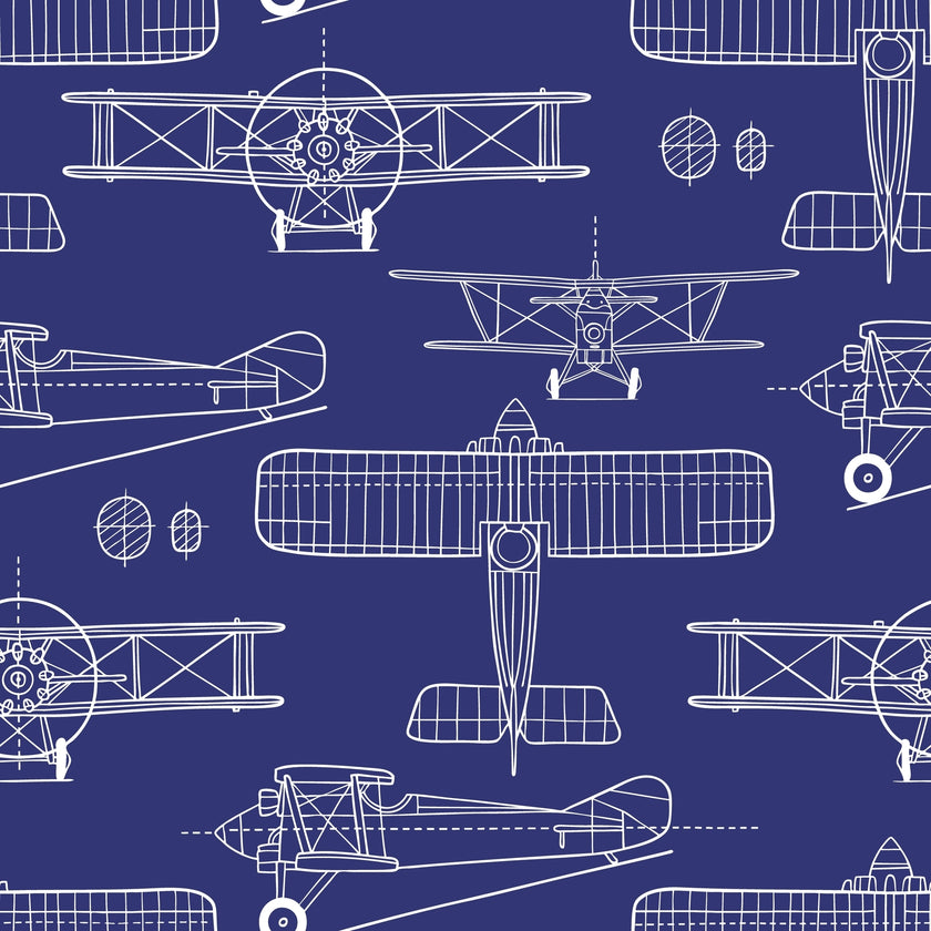 Taking Off  - Blue -  [Custom printed at R560/m²]