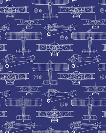 Taking Off  - Blue -  [Custom printed at R598/m²]