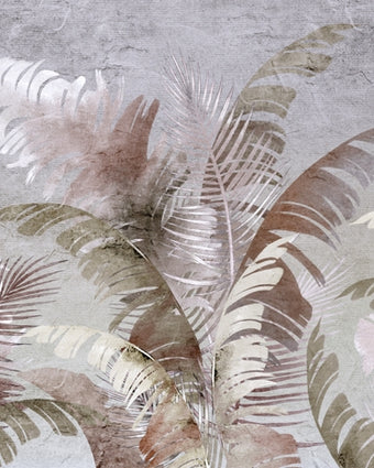 Pastel Palms  -  [Custom printed at R598/m²]