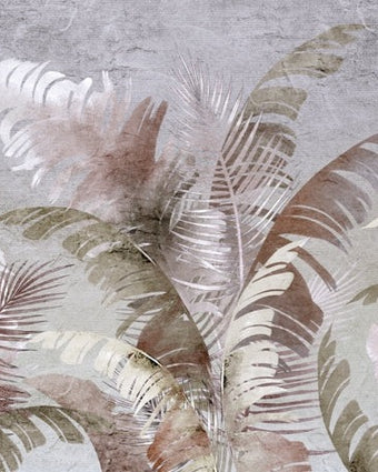Pastel Palms  -  [Custom printed at R598/m²]
