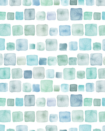 Aqua Blocks -  [Custom printed at R598/m²]