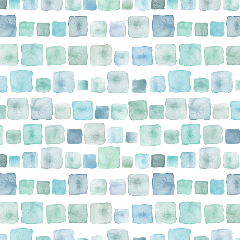 Aqua Blocks -  [Custom printed at R598/m²]