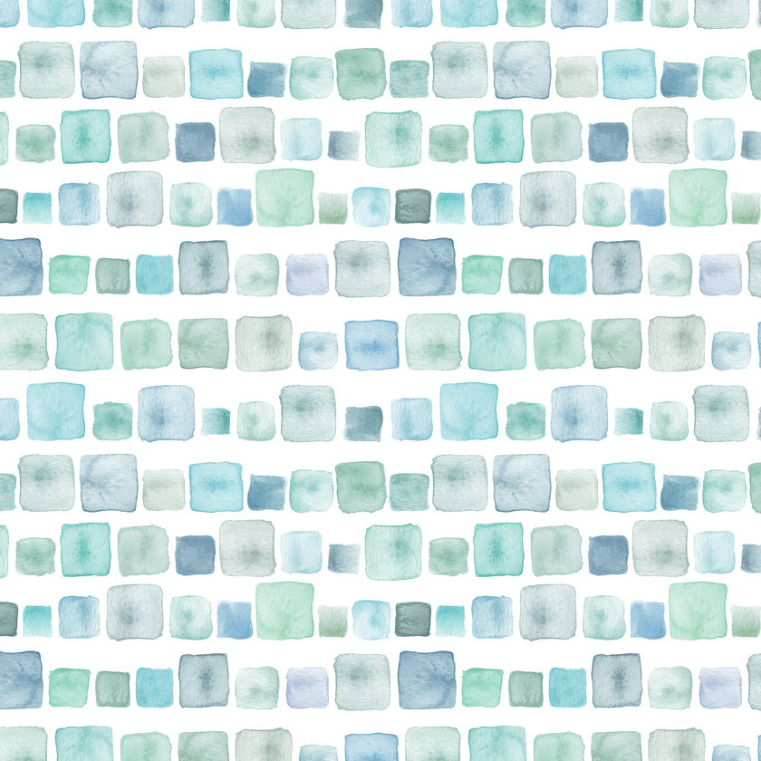 Aqua Blocks -  [Custom printed at R598/m²]