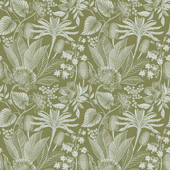 Unleashed  - Fern Green -  [Custom printed at R560/m²]