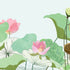 Luscious Lotus  -  [Custom printed at R560/m²]
