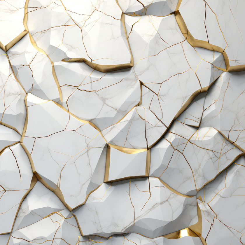 Marble Fragments  -  [Custom printed at R560/m²]