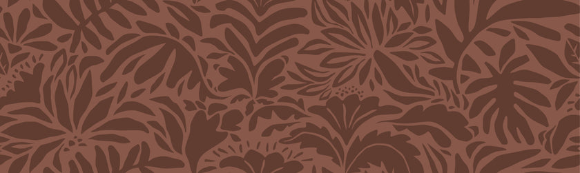 See You Soon  - Terracotta -  [Custom printed at R560/m²]