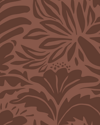 See You Soon  - Terracotta -  [Custom printed at R598/m²]