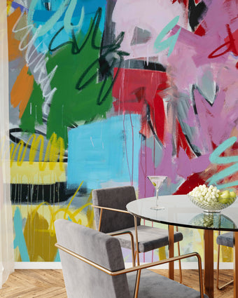 Blocks of Bold by South African Artist Bev Michel