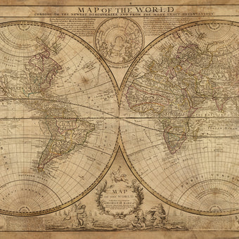 Adventurer's Map  -  [Custom printed at R598/m²]