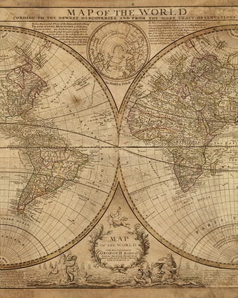 Adventurer's Map  -  [Custom printed at R598/m²]