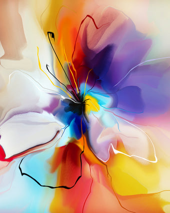 Flower Burst  -  [Custom printed at R598/m²]