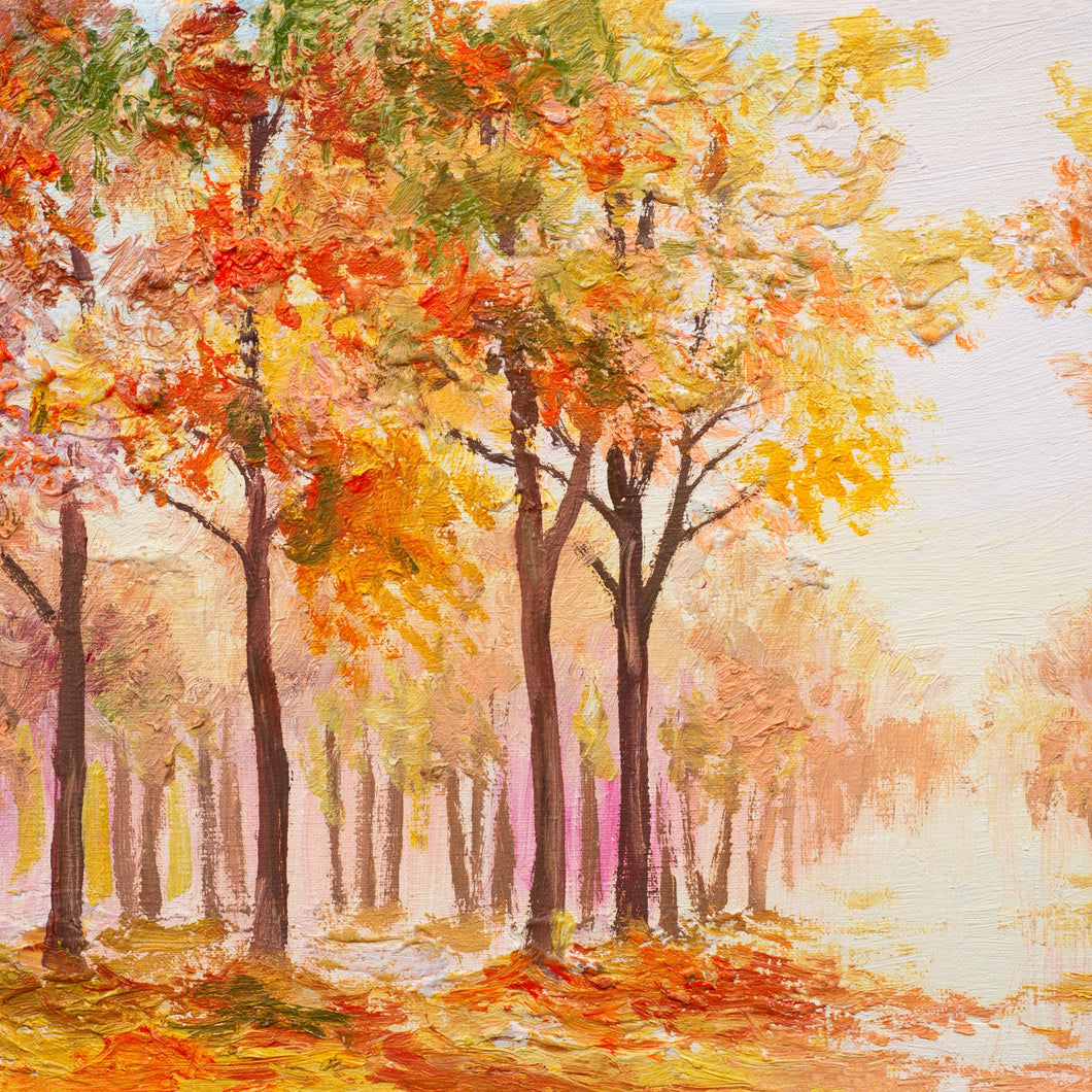 Autumn Forest Painting  -  [Custom printed at R560/m²]