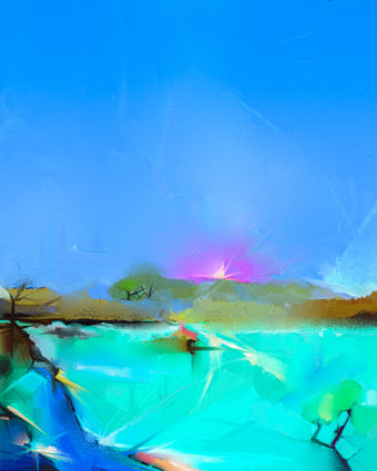 Abstract Landscape  -  [Custom printed at R598/m²]