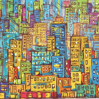Out on the Town  -  [Custom printed at R560/m²]