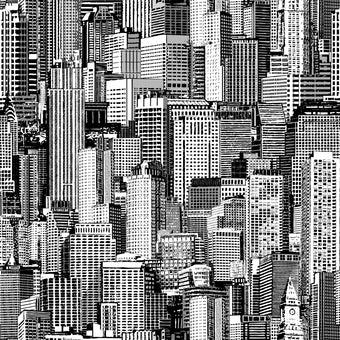 Concrete Jungle  -  [Custom printed at R560/m²]