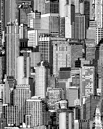 Concrete Jungle  -  [Custom printed at R598/m²]