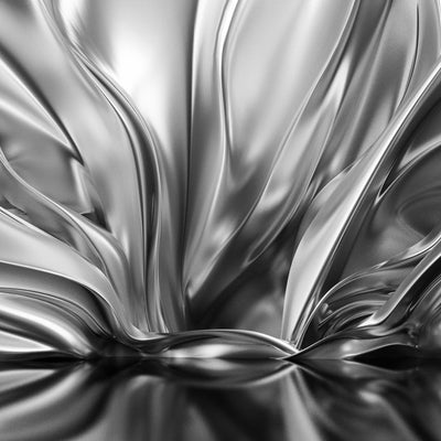 Monochrome Abstract Swirl  -  [Custom printed at R560/m²]