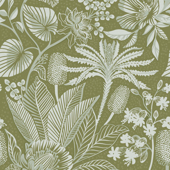 Unleashed  - Fern Green -  [Custom printed at R560/m²]