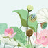 Luscious Lotus  -  [Custom printed at R560/m²]