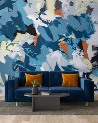Blue Delight by South African Artist Bev Michel