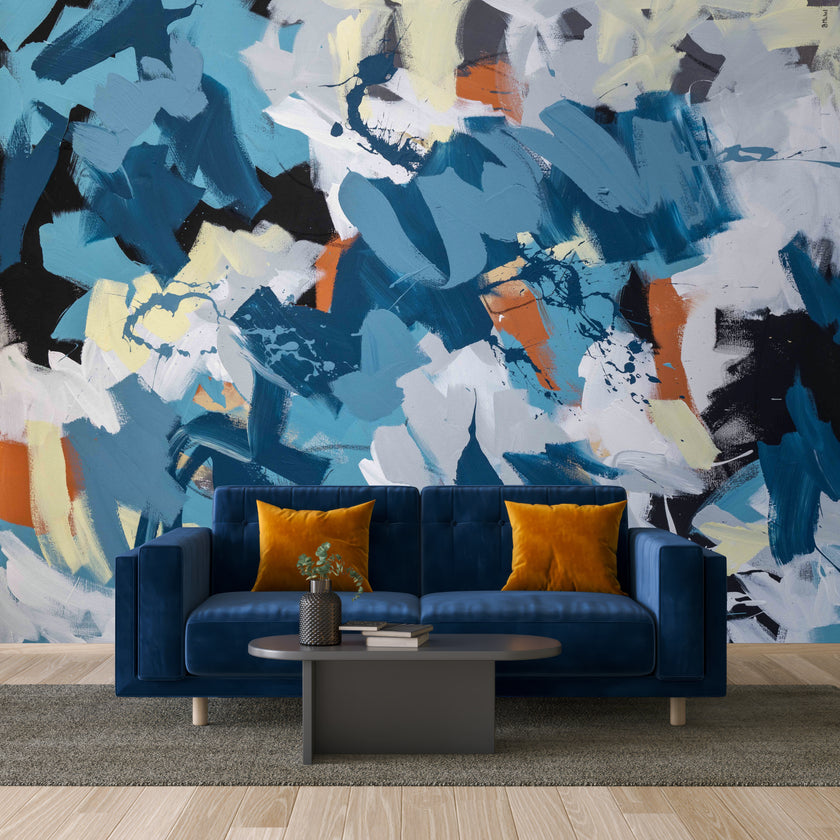 Blue Delight by South African Artist Bev Michel