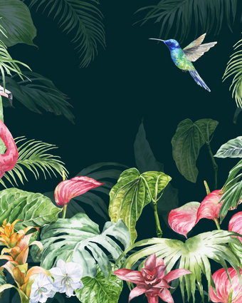 Tropical Watercolor  -  [Custom printed at R598/m²]