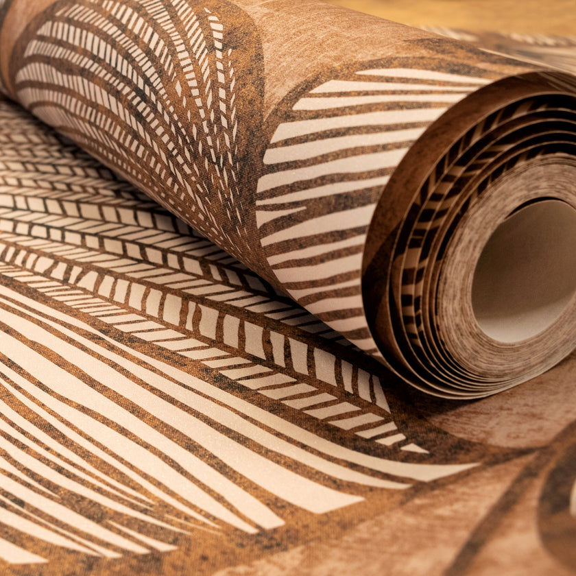 26936 Julie Feels Home Monstera Bronze Peach