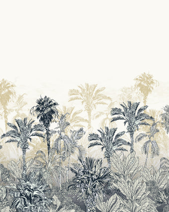 Navy Paradise  -  [Custom printed at R598/m²]
