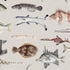 Vintage Marine Archive - Grey -  [Custom printed at R598/m²]