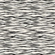 Horizontal zebra stripe wallpaper with a seamless repeat, featuring flowing black stripes on a white background in a bold animal inspired pattern.