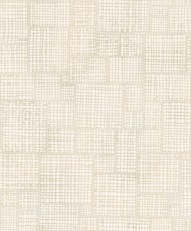 Dalia Luxurious Pattern Texture Gold & White 101106