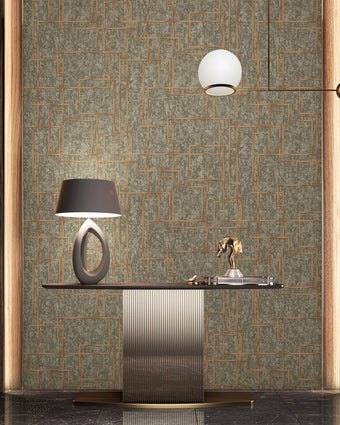 Octagon Textured Geometric 1202-5